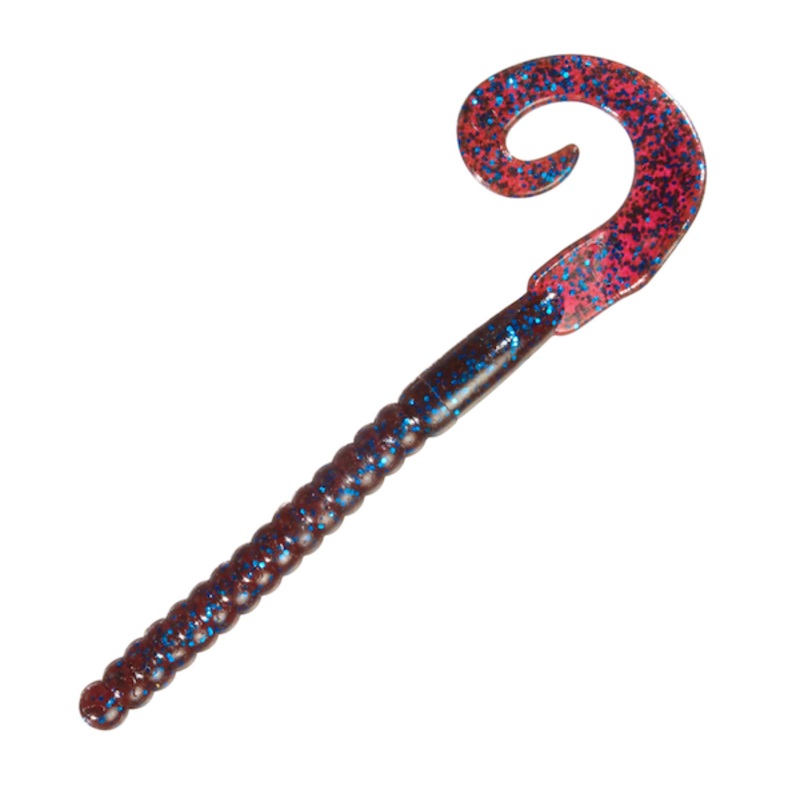 BERKLEY POWERBAIT POWER WORMS 12" BLUE FLECK 5PK