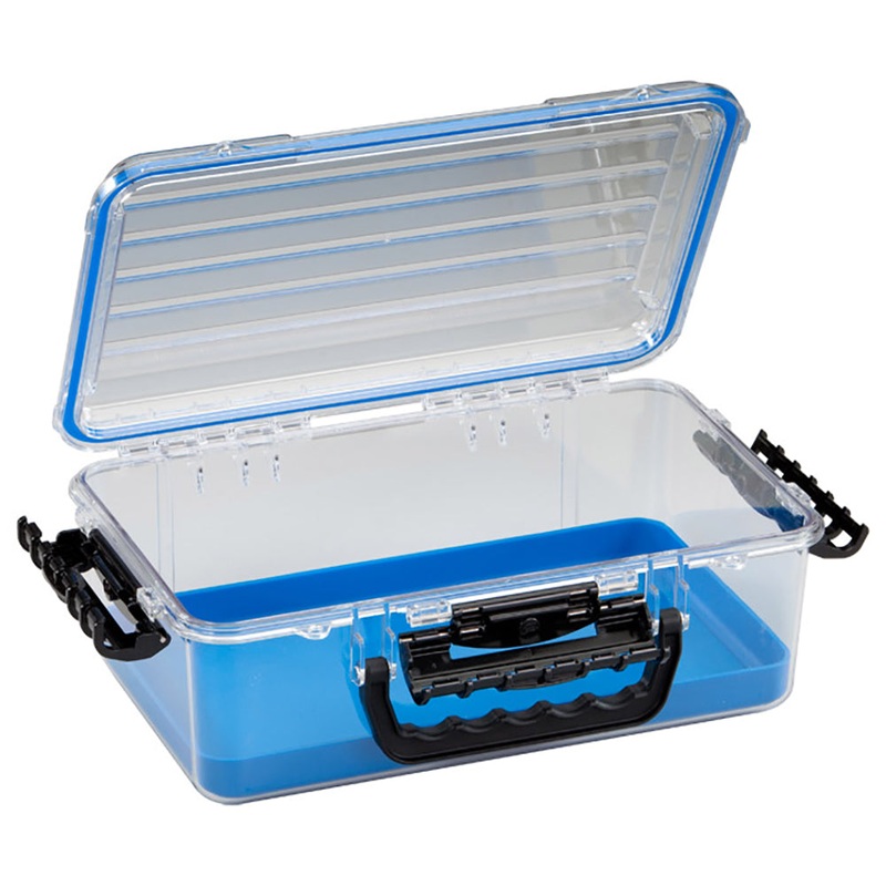 PLANO GUIDE SERIES WATERPROOF CASE 3700 BLUE/CLEAR