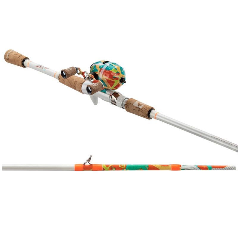 PROFISHIENCY KRAZY SPINCAST COMBO 2PC M 6'
