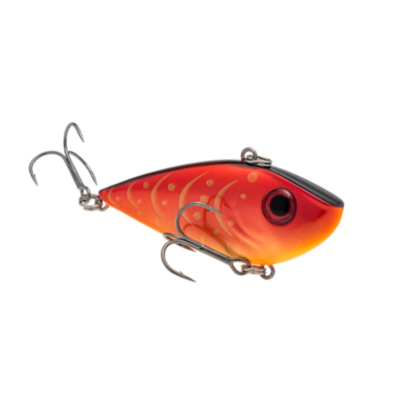 STRIKE KING RED EYED SHAD 3/8 OZ RED CRAW