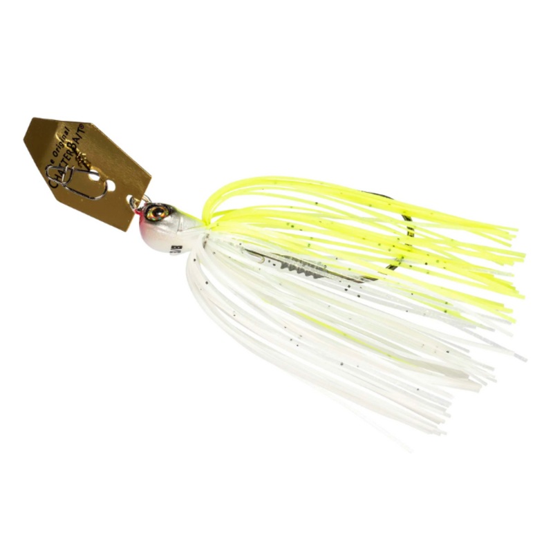 Z-MAN CHATTERBAIT ELITE EVO 3/8 OZ CHARTREUSE/WHITE