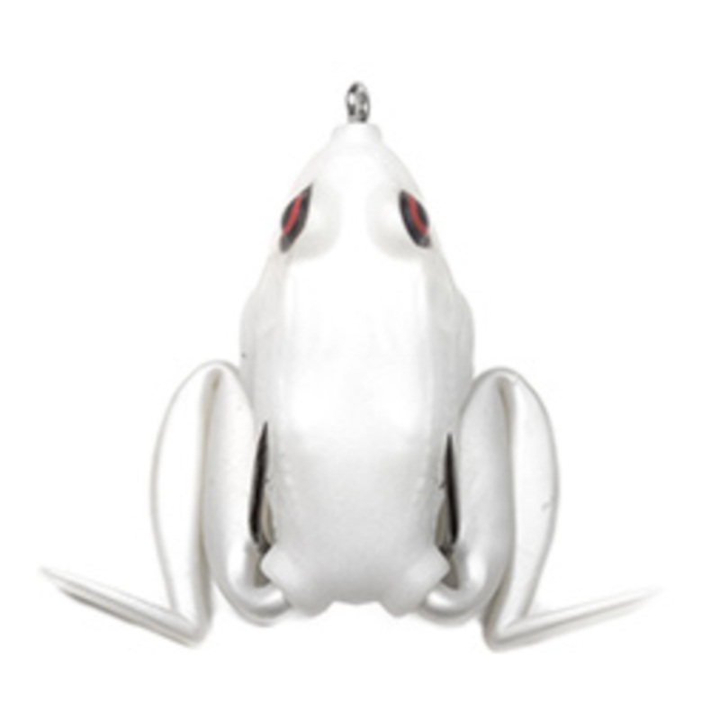 LUNKERHUNT LUNKER FROG 2.25" 1/2OZ - PEARL