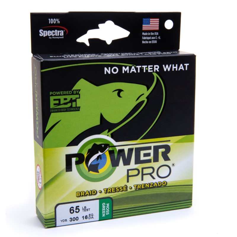 POWERPRO SPECTRA FIBER MOSS GREEN 65# 3000YDS BULK