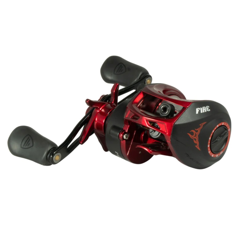 FAVORITE FIRE RED/BLACK CASTING REEL