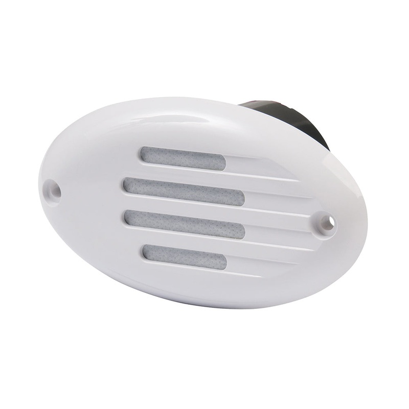 MARINCO 12V ELECTRONIC HORN W/WHITE GRILL
