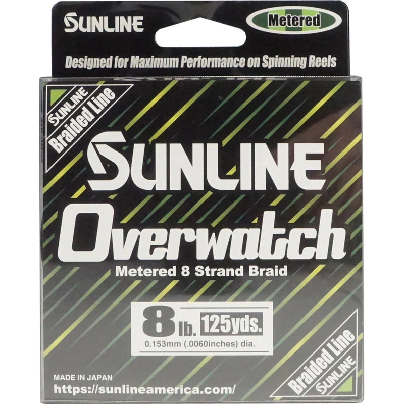 OVERWATCH GREEN METERED 12LB 125YD