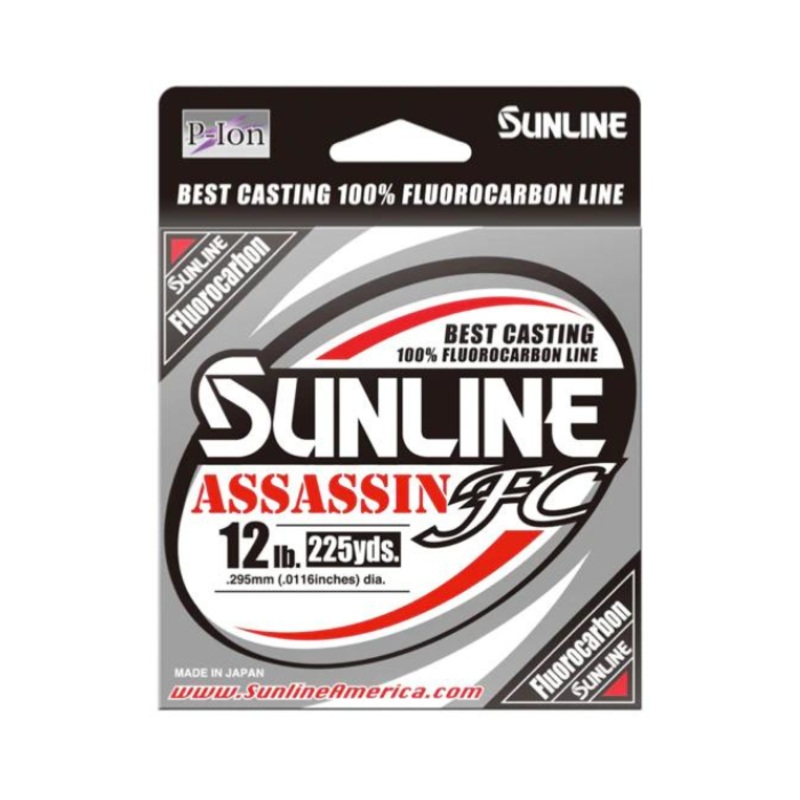 SUNLINE ASSASSIN FLUOROCARBON 8LB 225YD