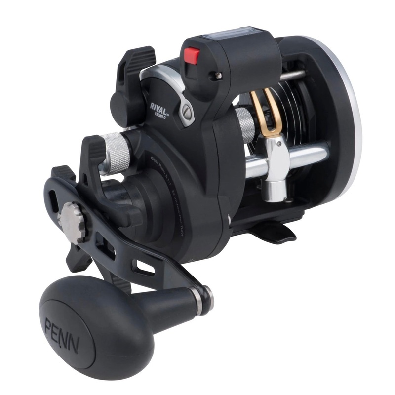 PENN RIVAL 15 LEVEL WIND LC CONVENTIONAL CASTING REEL