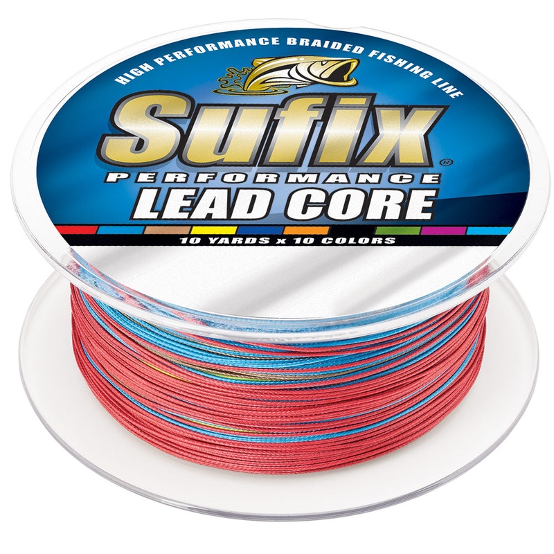 SUFIX PERFORMANCE LEAD CORE 10 COLOR METERED 12LB 200 YDS