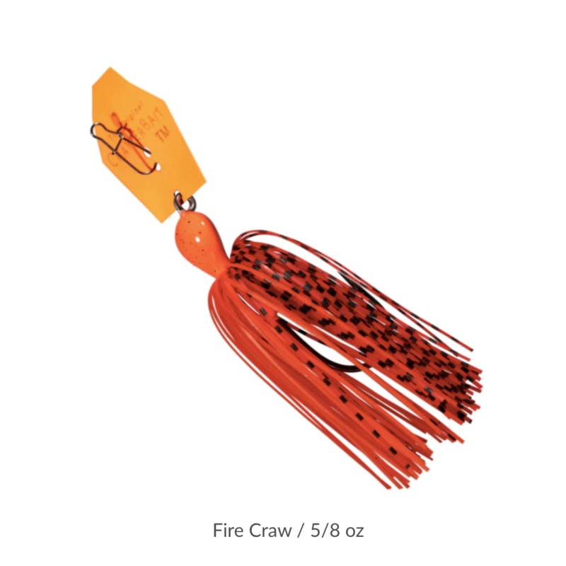 Z-MAN BIG BLADE CHATTERBAIT 5/8 OZ FIRECRAW