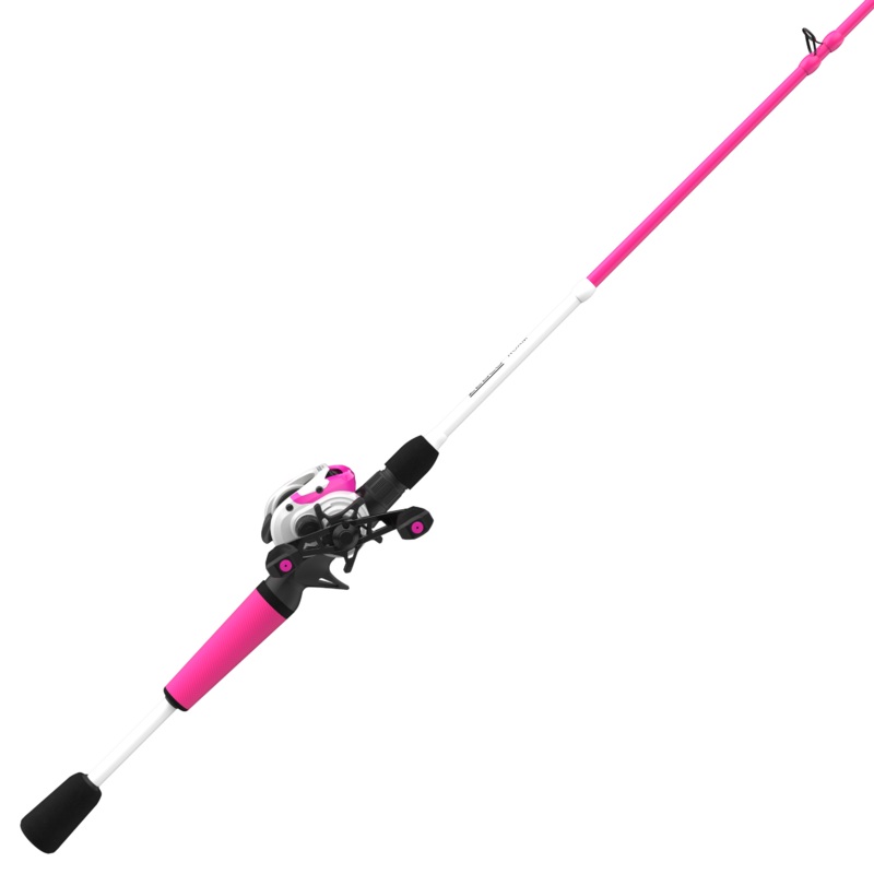 ZEBCO ROAM PINK BAITCAST COMBO MH 6'6"