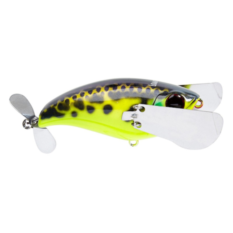 JACKALL POMPADOUR 79 3" - YELLOW FROG
