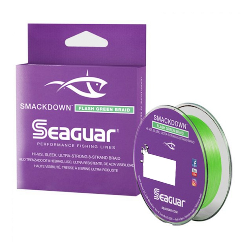 SEAGUAR SMACKDOWN FLASH GREEN 40LB 150YD