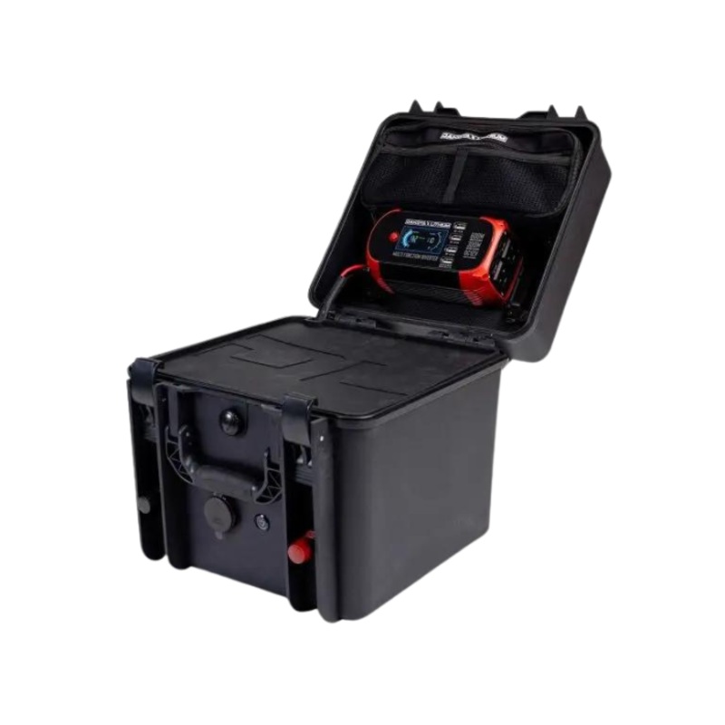 POWERBOX+ 135 WATERPROOF SOLAR GENERATOR, 12V 135AH DL+ 1,000CCA BATTERY INCLUDED