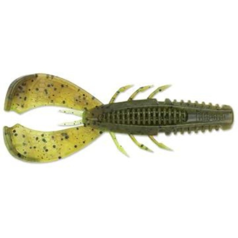 RAPALA CRUSHCITY CLEANUP CRAW 3.5 7PK GREEN PUMPKIN CHARTREUSE