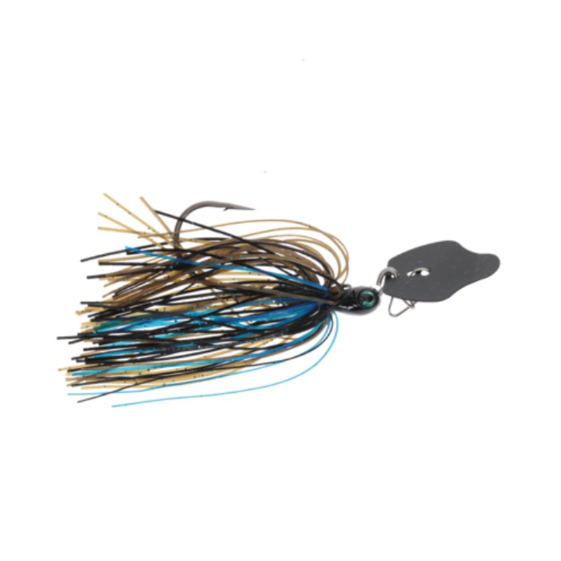 STRIKE KING TUNGSTEN THUNDER CRICKET VIBRATING SWIM JIG 3/8OZ BRUSIER