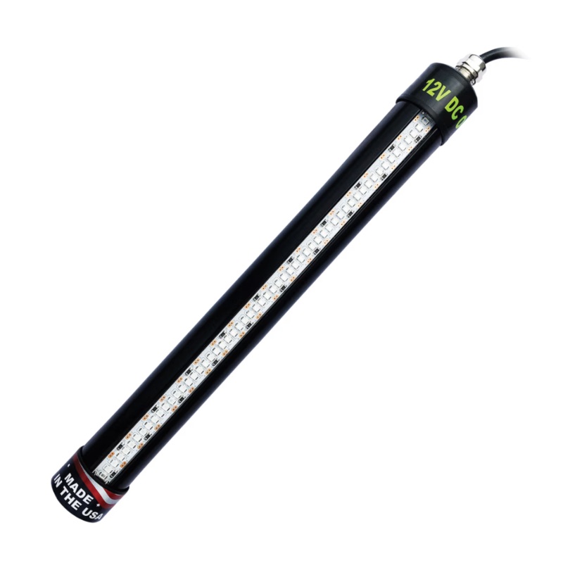 HYDRO GLOW FISH LIGHT GREEN LED 2' 42W 12V