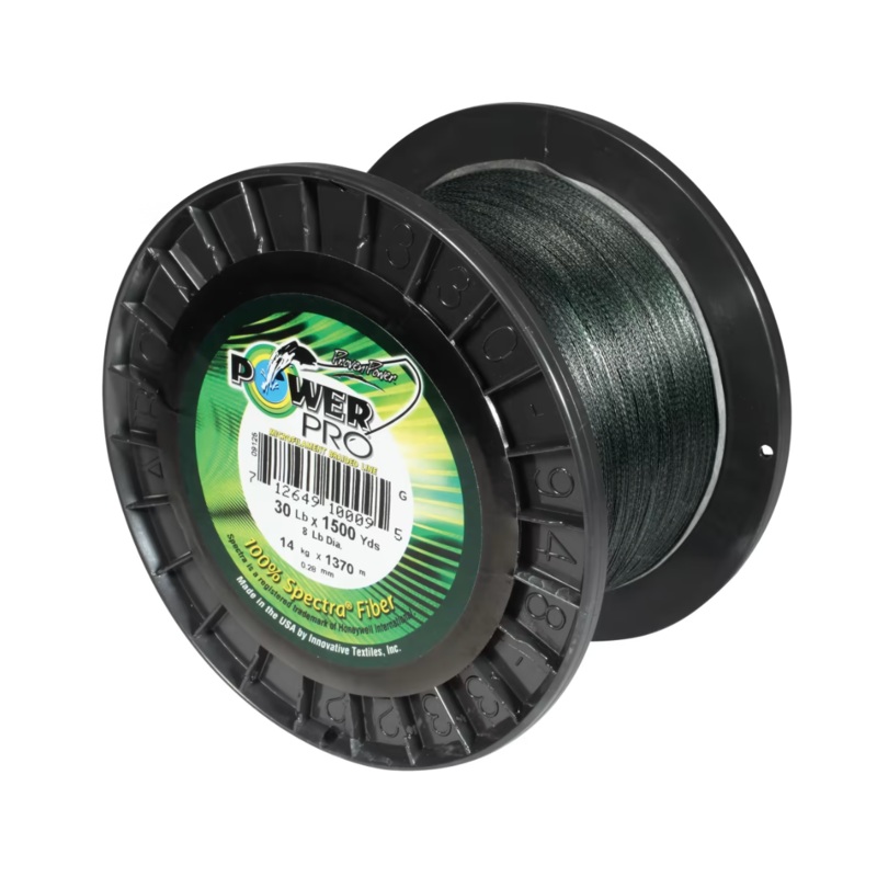 POWERPRO SPECTRA FIBER MOSS GREEN 100# 3000YDS BULK