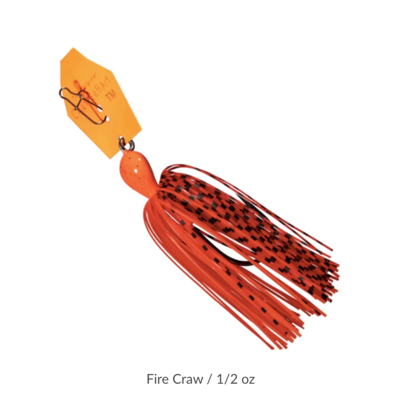Z-MAN BIG BLADE CHATTERBAIT 1/2 OZ FIRE CRAW