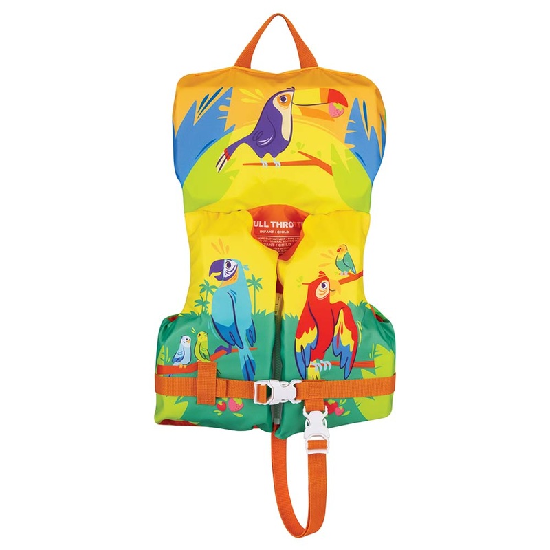 FULL THROTTLE TOUCAN LIFE JACKET INFANT/CHILD