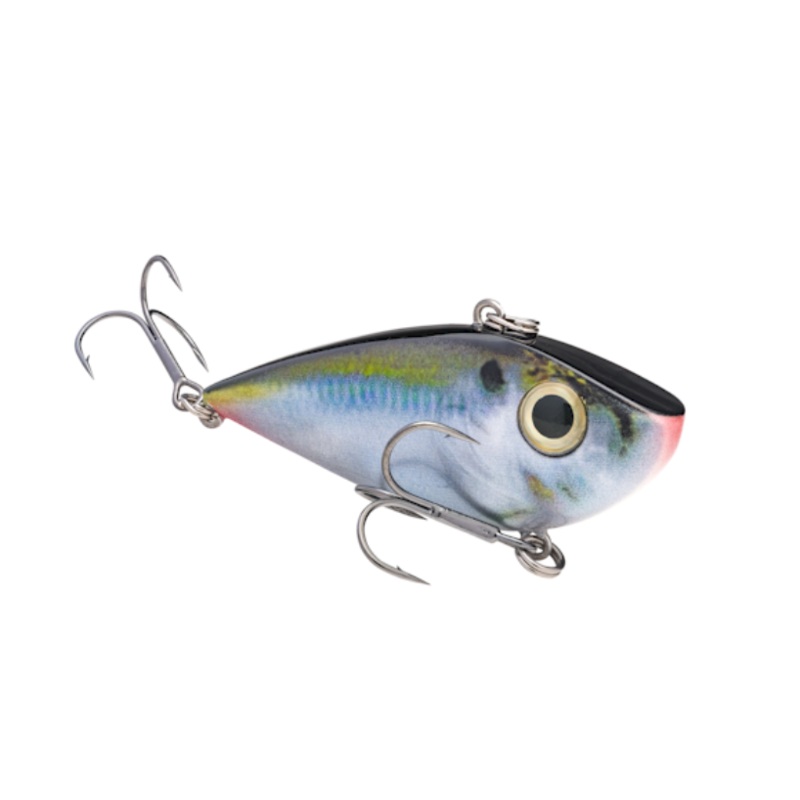 STRIKE KING RED EYED SHAD TUNGSTEN 1/2 OZ 2 TAP NATURAL SHAD
