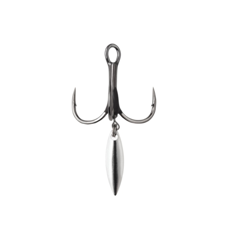 VMC BLADED HYBRID TREBLE SHORT BLACK NICKEL #2