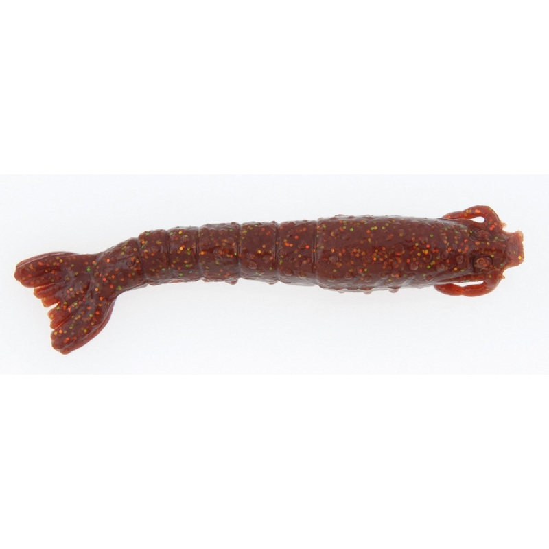 BERKLEY GULP! SALTWATER 3" SHRIMP ROOTBEER GOLD (6 PACK)