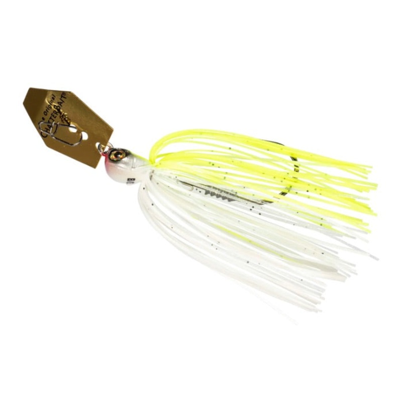 Z-MAN TUNGSTEN CHATTERBAIT ELITE EVO 3/8 OZ CHARTREUSE/WHITE