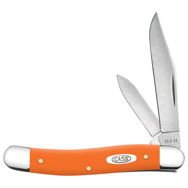 CASE JACK MEDIUM 2 BLADE 3 3/8" ORANGE SYNTHETIC