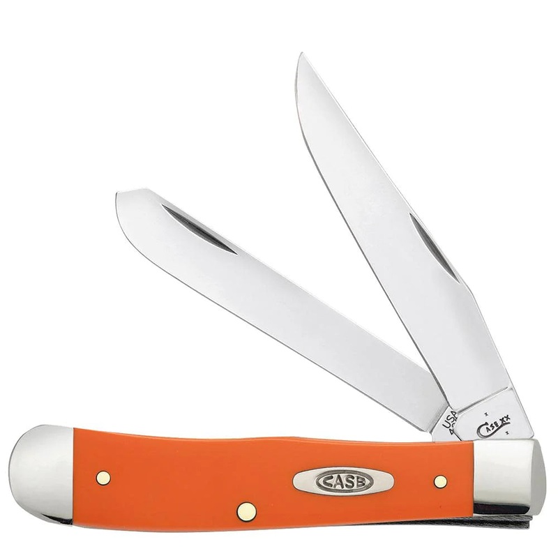 CASE PEANUT 2 BLADE 2 7/8" ORANGE
