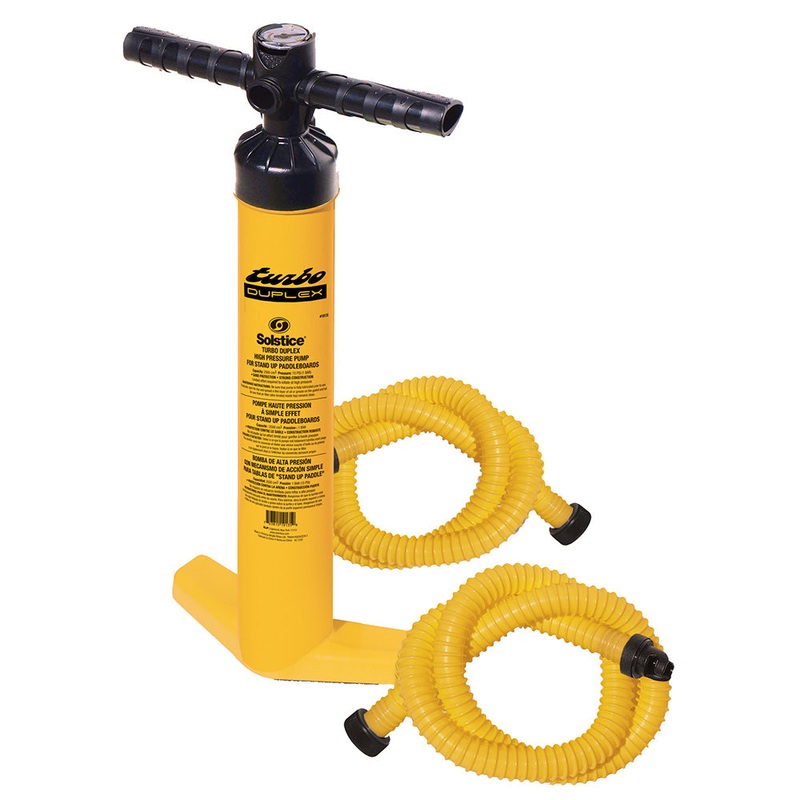 SOLSTICE WATERSPORTS TURBO DUPLEX HIGH PRESSURE PUMP WITH GAUGE 2 HOSES
