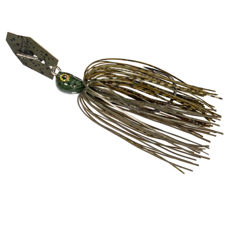 Z-MAN TUNGSTEN CHATTERBAIT ELITE EVO 3/8 OZ GREEN PUMPKIN