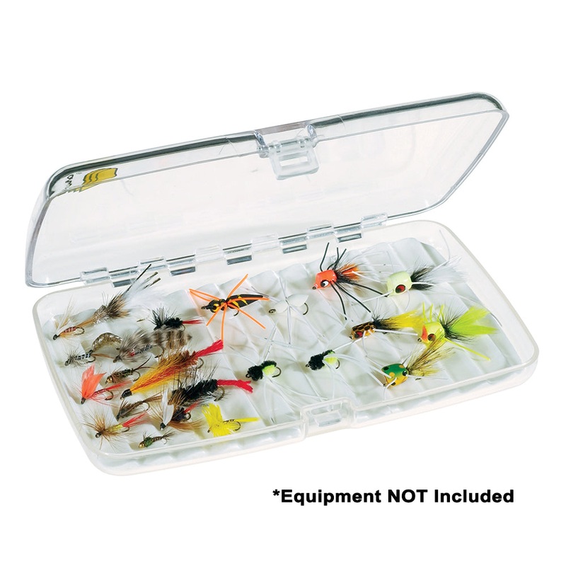 PLANO GUIDE SERIES FLY FISHING CASE LARGE - CLEAR