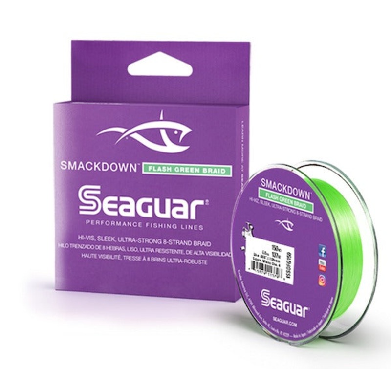 SEAGUAR SMACKDOWN FLASH GREEN 10LB 150YD
