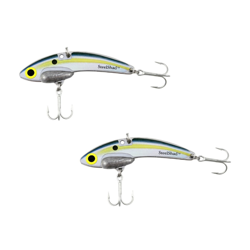 STEEL SHAD MINI SEXY SHAD 1.75" 1/4OZ 2 PACK