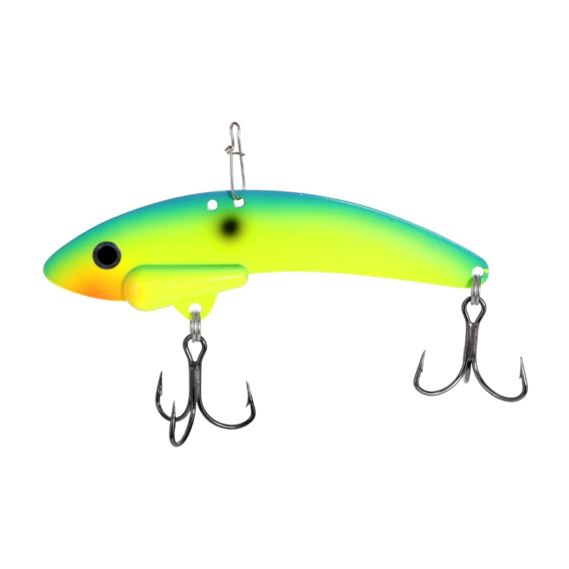 STEEL SHAD ORIGINAL CHARTREUSE BLUE 2.75" 3/8OZ