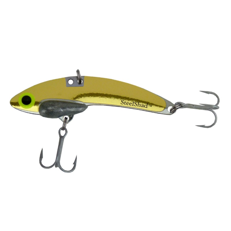 STEEL SHAD ORIGINAL GOLD 2.75" 3/8OZ