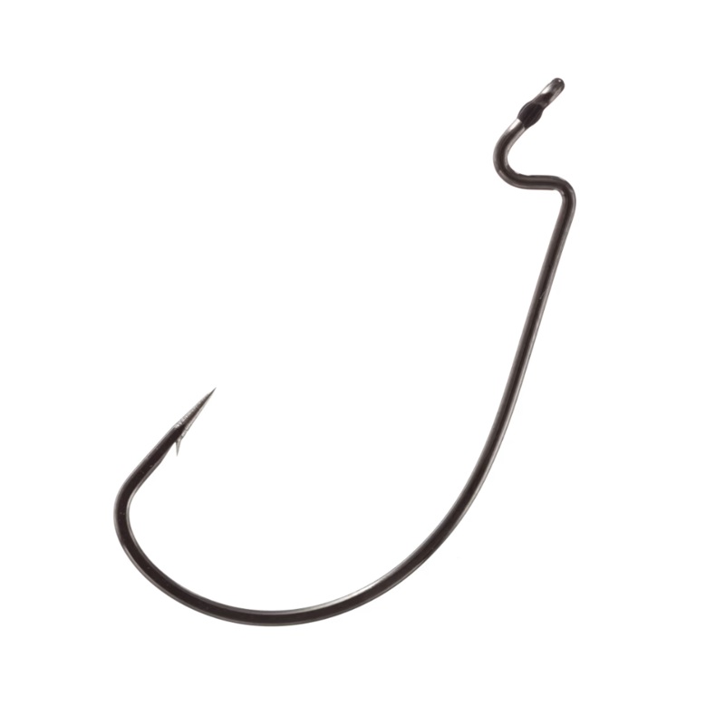 VMC WIDE GAP HOOK BLACK NICKEL #4/0