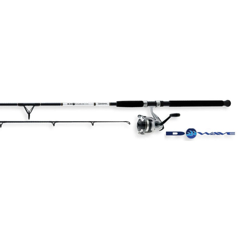 DAIWA WAVE 2-PIECE 7 SALTWATER SPINNING COMBO