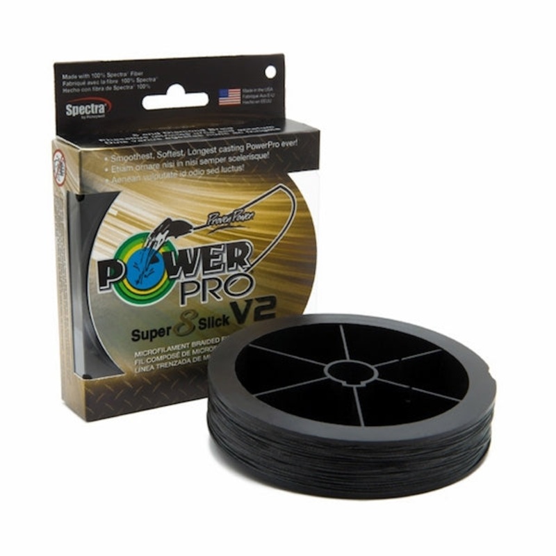 POWERPRO SUPER 8 SLICK V2 ONYX 80# 300YDS
