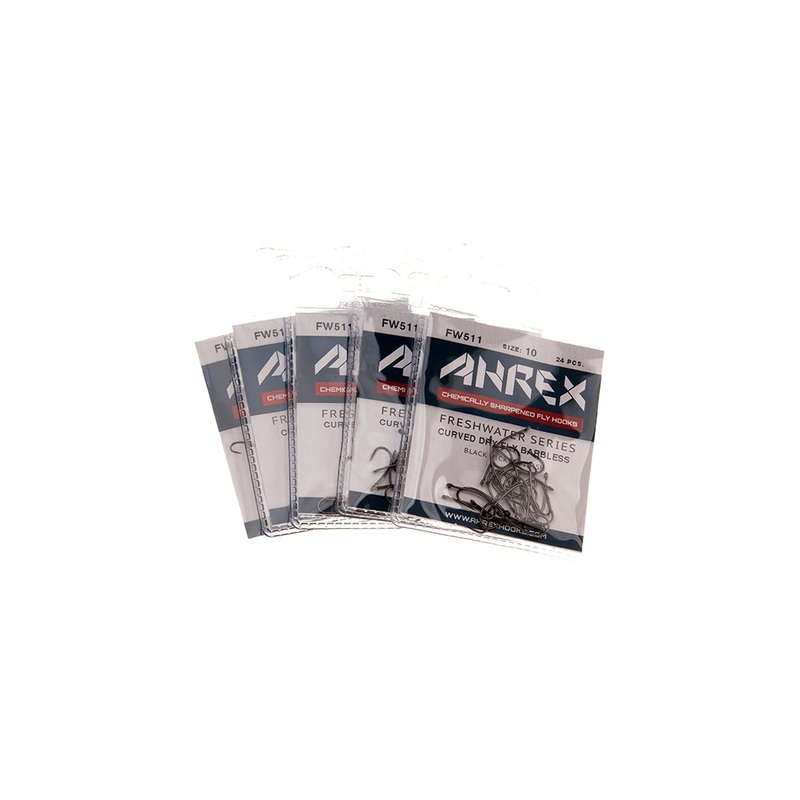 AHREX - FW511  Curved Dry Fly  Barbless