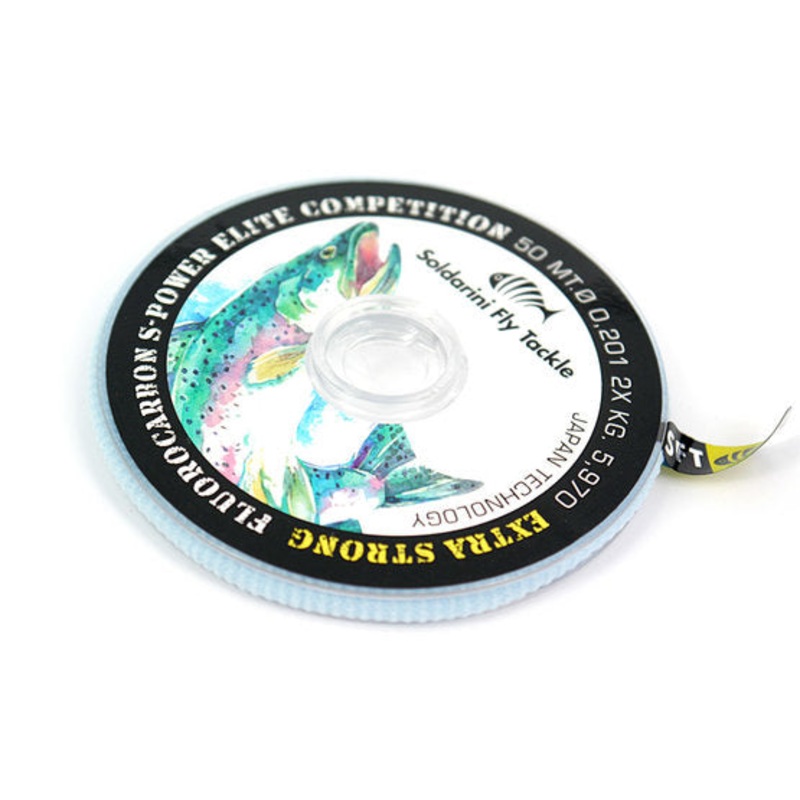 Soldarini S-Power Elite Competition Flurocarbon Tippet 50M Spool