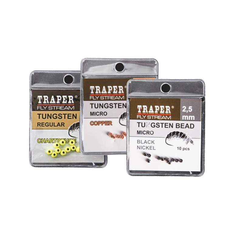 Traper Tungsten Beads - Slotted