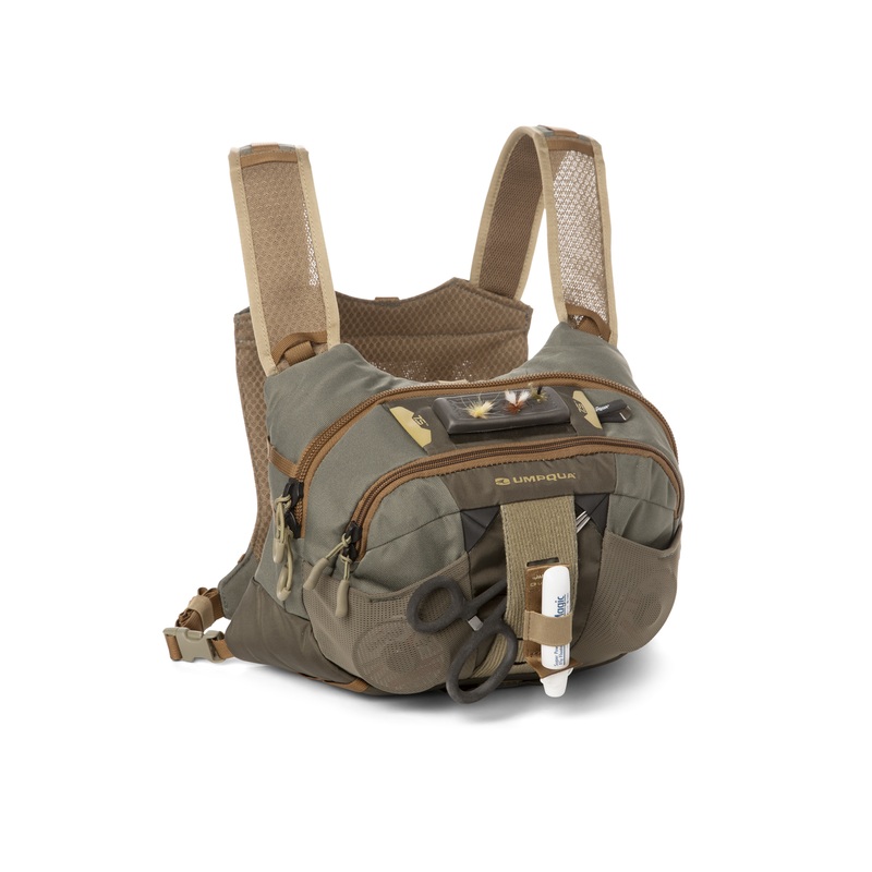 Umpqua Overlook Zerosweep Chest Pack Kit - Olive