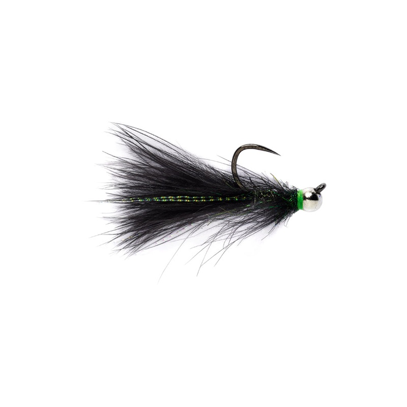 CDC JIG STREAMER BLACK BARBLESS