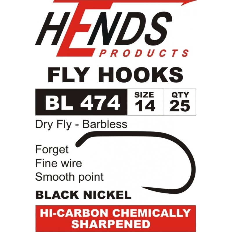 Hends BL474 Fly hooks