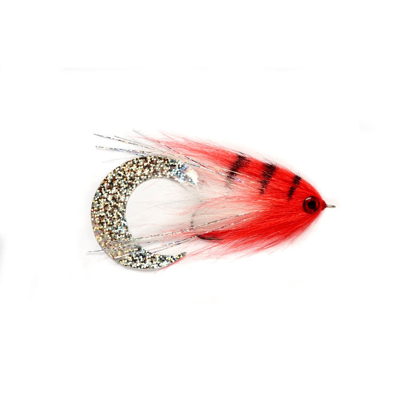 PAOLO'S WIGGLE TAIL WHITE & RED