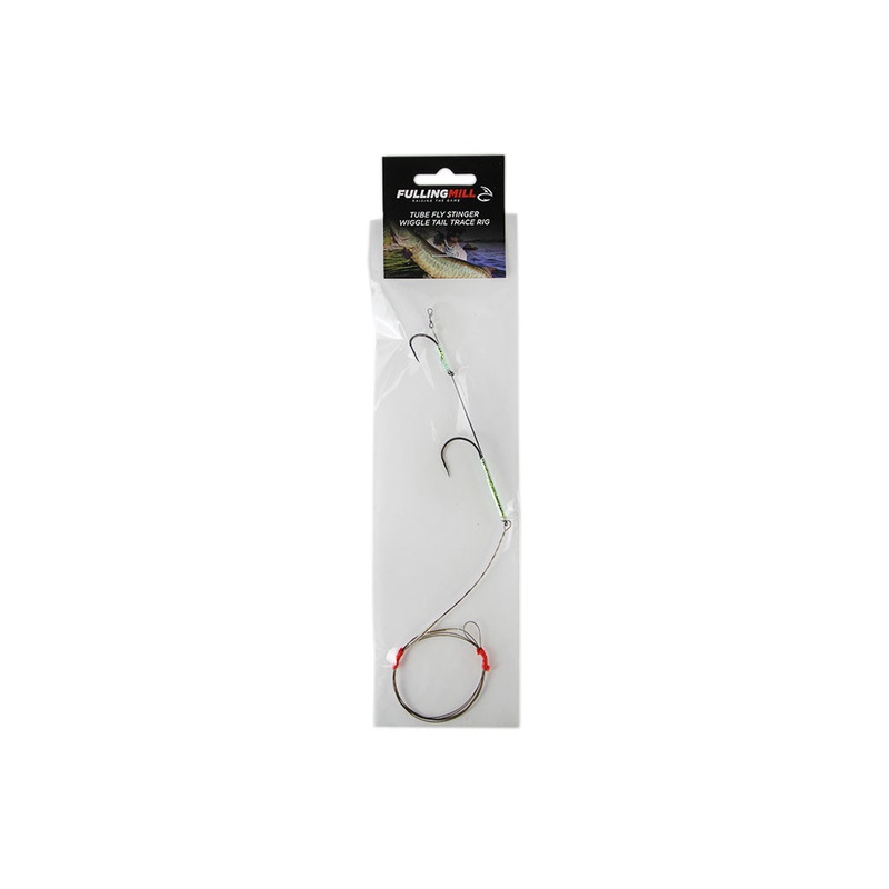 FULLING MILL TUBE FLY STINGER WIGGLE TAIL TRACE RIG