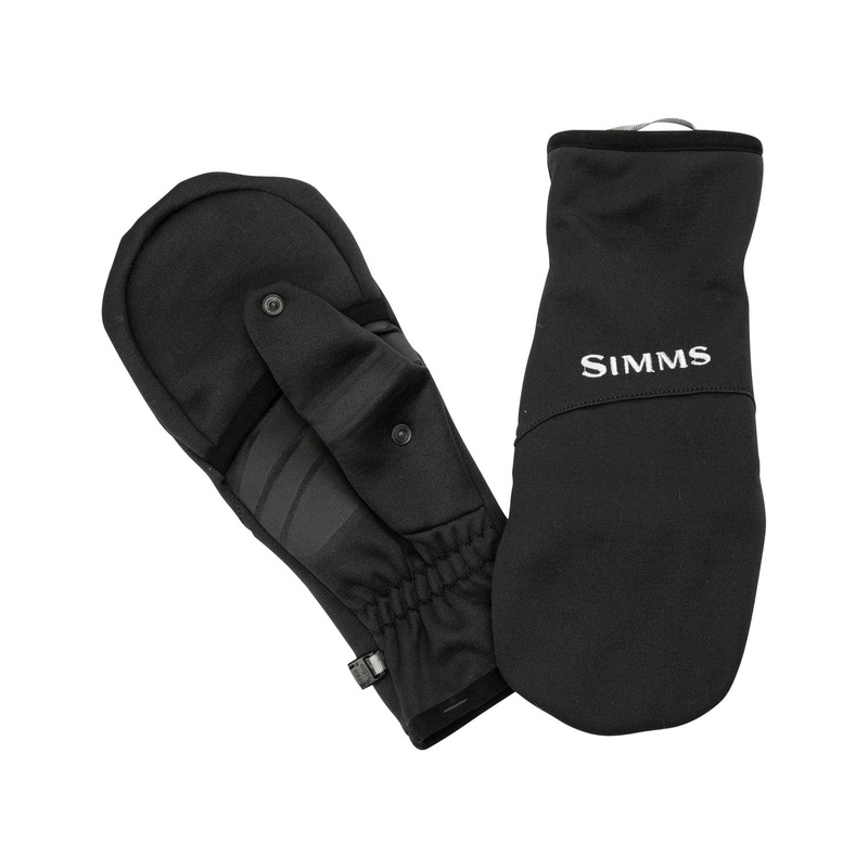 Simms Freestone Foldover Mitt Black
