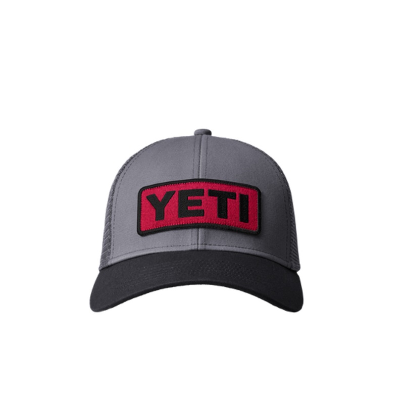 YETI LOGO BADGE LOW PROFILE TRUCKER HAT
